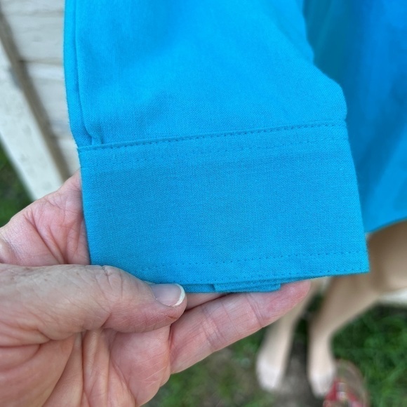 Vintage 80s New Gitano Button Down 1989 80s Long Sleeve Cottage Core Shirt Top - Picture 5 of 8